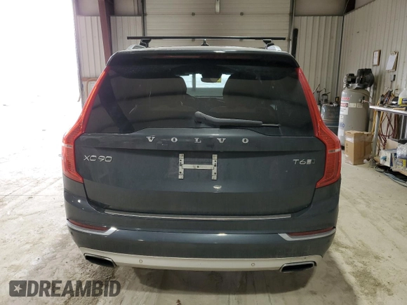 2017 Volvo XC90 Inscription with VIN YV4A22PLXH1166376, listed as a Copart auction lot 42101625 with 83,020 mi miles and Salvage Title. Bid and sale history available at carsss.com. Image 6.
