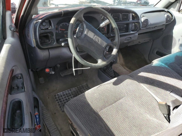 1998 Dodge Ram 1500 with VIN 3B7HF13Z2WG114846, listed as a Copart auction lot 49402725 with 228,327 mi miles and Salvage Title. Bid and sale history available at carsss.com. Image 8.