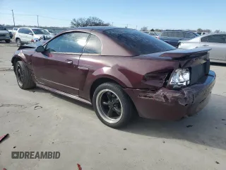 2003 Ford Mustang GT Deluxe with VIN 1FAFP42XX3F305326, listed as a Copart auction lot 42689215 with 0 mi miles and Salvage Title. Bid and sale history available at carsss.com. Image 2.