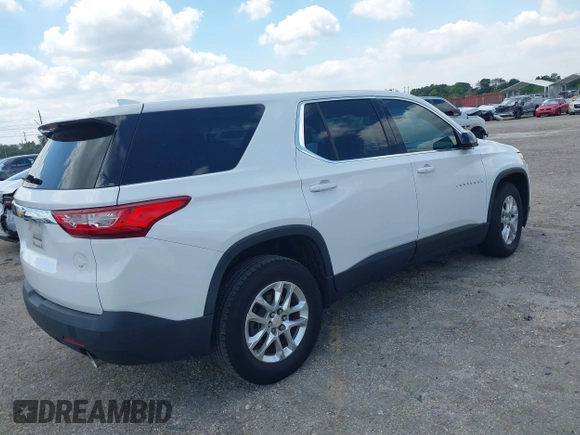 2020 Chevrolet Traverse LS with VIN 1GNERFKW5LJ126120, listed as a IAAI auction lot 42003108 with 30,420 mi miles. Bid and sale history available at carsss.com. Image 4.