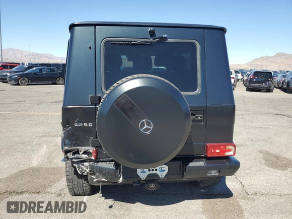 2017 Mercedes-Benz G 550 with VIN WDCYC3KF6HX278122, listed as a Copart auction lot 45202415 with 66,555 mi miles and Salvage title. Bid and sale history available at DreamBid. Image 6.