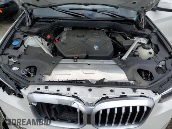 2023 BMW X3 xDrive30i with VIN 5UX53DP03P9S05083, listed as a Copart auction lot 53288355 with Not Provided miles and Salvage Title. Bid and sale history available at DreamBid. Image 12.