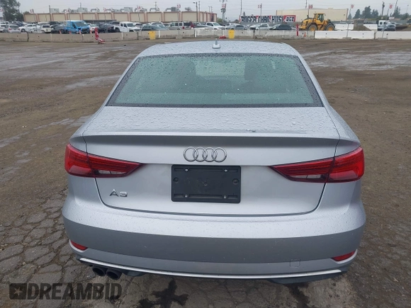 2018 Audi A3 Sedan Premium with VIN WAUAUGFFXJ1040608, listed as a IAAI auction lot 41708256 with 55,359 mi miles. Bid and sale history available at carsss.com. Image 17.