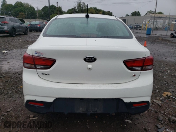 2019 Kia Rio S with VIN 3KPA24AB3KE197519, listed as a Copart auction lot 72381184 with 80,867 mi miles and Salvage Title. Bid and sale history available at carsss.com. Image 6.