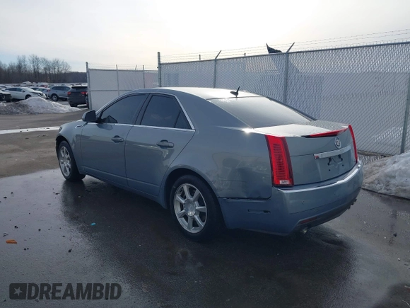 2008 Cadillac CTS RWD w/1SA with VIN 1G6DF577880144992, listed as a IAAI auction lot 41437908 with 158,723 mi miles. Bid and sale history available at carsss.com. Image 3.