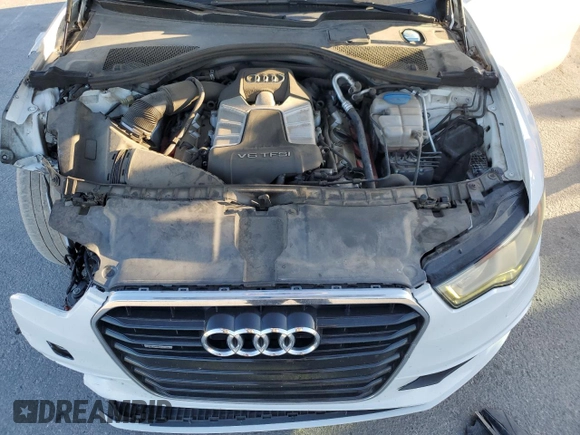 2014 Audi A6 3.0T Prestige with VIN WAUHGAFC1EN037698, listed as a Copart auction lot 45731955 with 128,050 mi miles and Clean Title. Bid and sale history available at carsss.com. Image 11.