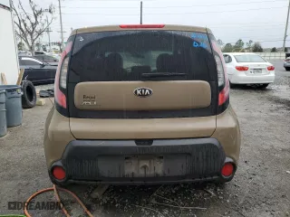 2015 Kia Soul with VIN KNDJN2A21F7230437, listed as a Copart auction lot 46061215 with 78,688 mi miles and Salvage Title. Bid and sale history available at carsss.com. Image 6.