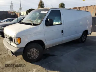 2003 Ford Econoline Cargo with VIN 1FTRE14273HA08970, listed as a Copart auction lot 85079464 with 187,908 mi miles and Salvage Title. Bid and sale history available at carsss.com. Image 1.