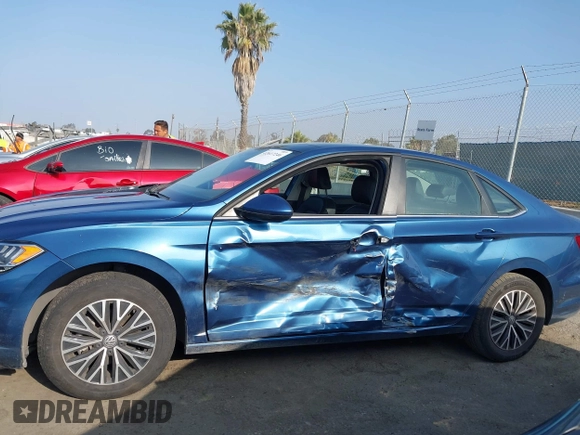 2021 Volkswagen Jetta S with VIN 3VWC57BUXMM046247, listed as a IAAI auction lot 42617246 with 76,640 mi miles and . Bid and sale history available at DreamBid. Image 14.