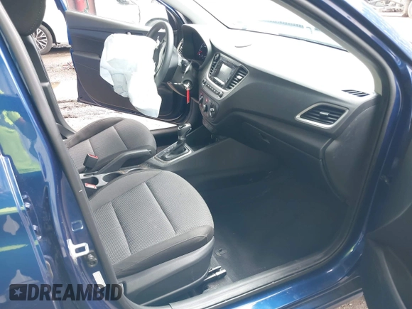 2022 Hyundai Accent SE z VIN 3KPC24A69NE158773, wystawiony jako IAAI lot #42389383 z przebiegiem 28 915 mil mil oraz . Historia ofert i sprzedaży dostępna na DreamBid. Obrazek 5.