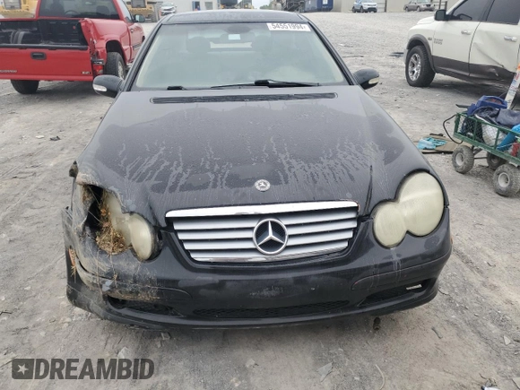 2002 Mercedes-Benz C 230/260/280/320 with VIN WDBRN47J62A348203, listed as a Copart auction lot 54551994 with 196,997 mi miles and Salvage Title. Bid and sale history available at DreamBid. Image 5.