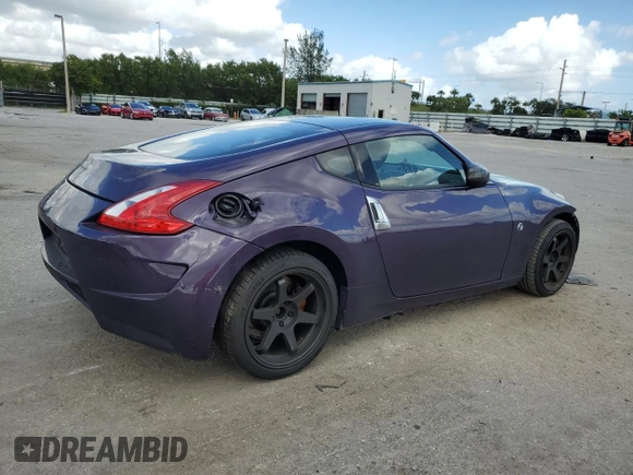 2010 Nissan 370Z Touring with VIN JN1AZ4EH8AM503983, listed as a Copart auction lot 80481314 with 110,017 mi miles and Salvage Title. Bid and sale history available at carsss.com. Image 3.