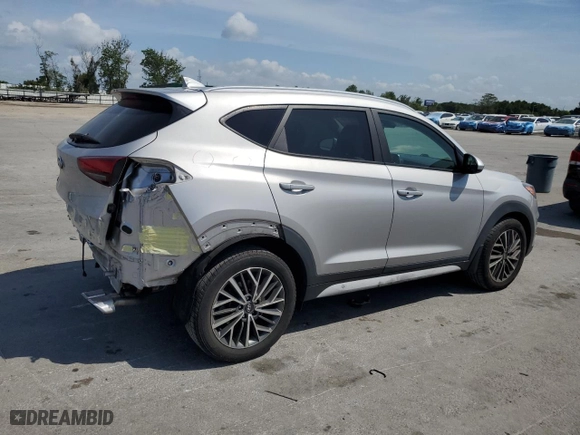 2020 Hyundai Tucson Sport with VIN KM8J33AL1LU144199, listed as a Copart auction lot 50039275 with 82,219 mi miles and Salvage Title. Bid and sale history available at carsss.com. Image 3.