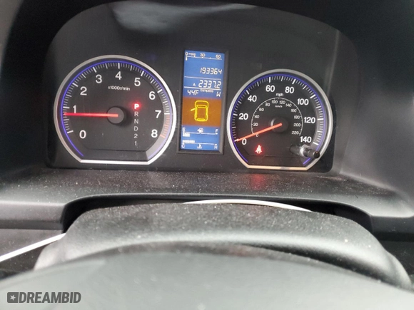 2011 Honda CR-V EX-L with VIN 5J6RE4H78BL118939, listed as a Copart auction lot 53093795 with 193,364 mi miles and Salvage Title. Bid and sale history available at carsss.com. Image 9.
