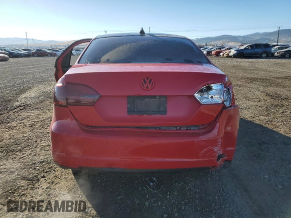 2012 Volkswagen Jetta SE with VIN 3VWDX7AJ4CM451864, listed as a Copart auction lot 78955634 with 139,369 mi miles and Salvage title. Bid and sale history available at DreamBid. Image 6.