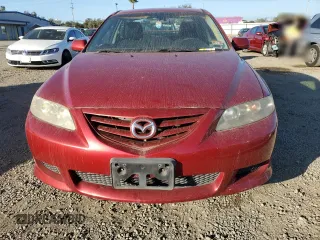2005 Mazda 6 Sport S with VIN 1YVHP80D755M17362, listed as a Copart auction lot 86818954 with 87,962 mi miles and Clean Title. Bid and sale history available at DreamBid. Image 5.