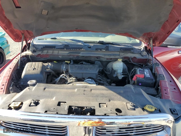 2010 Dodge Ram 1500 ST with VIN 1D7RB1GPXAS248536, listed as a Copart auction lot 69253494 with 180,383 mi miles and Salvage Title. Bid and sale history available at carsss.com. Image 11.