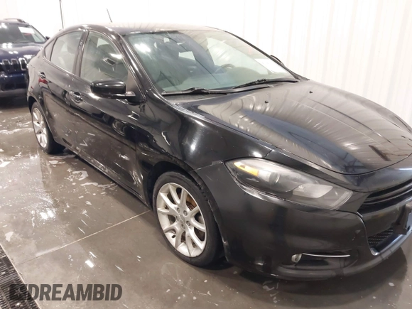 2013 Dodge Dart SXT with VIN 1C3CDFBA4DD294483, listed as a IAAI auction lot 41792715 with 100,821 mi miles. Bid and sale history available at carsss.com. Image 6.