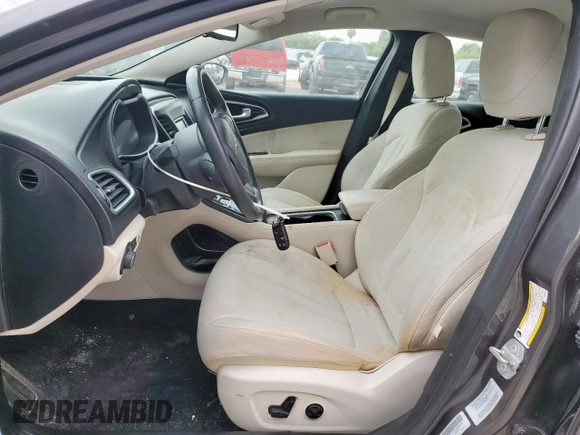 2015 Chrysler 200 Limited с VIN 1C3CCCAB5FN594946, выставлен на аукционе Copart как лот 66552845 с пробегом 59 431 миль миль и Списание • Salvage title. История ставок и продаж доступна на DreamBid. Изображение 7.