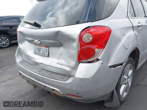 2013 Chevrolet Equinox LTZ with VIN 1GNFLGEK9DZ100403, listed as a IAAI auction lot 42011176 with 205,619 mi miles. Bid and sale history available at carsss.com. Image 12.