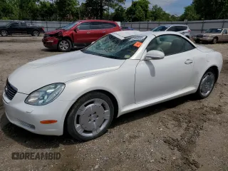 2003 Lexus SC 430 z VIN JTHFN48Y730038082, wystawiony jako Copart lot #52608085 z przebiegiem 133 491 mil mil oraz Szkody całkowita. Historia ofert i sprzedaży dostępna na DreamBid. Obrazek 1.