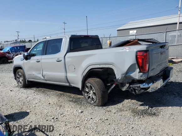 2024 GMC Sierra 1500 with VIN 1GTUUBE82RZ199366, listed as a Copart auction lot 72135544 with 15,122 mi miles and Salvage Title. Bid and sale history available at DreamBid. Image 2.