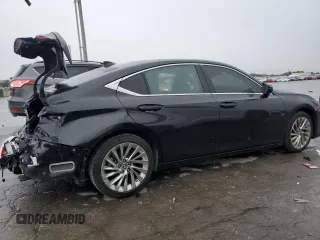 2022 Lexus ES with VIN 58AFZ1B19NU138376, listed as a Copart auction lot 78785114 with 41,149 mi miles and Salvage Title. Bid and sale history available at carsss.com. Image 3.