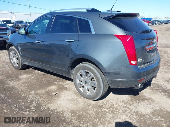 2011 Cadillac SRX Luxury Collection with VIN 3GYFNDEYXBS556758, listed as a IAAI auction lot 42054672 with 151,648 mi miles. Bid and sale history available at carsss.com. Image 3.