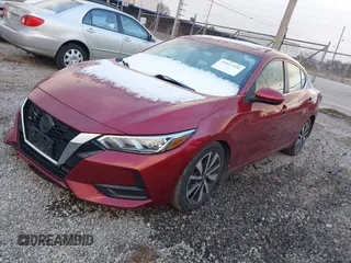 2022 Nissan Sentra SV with VIN 3N1AB8CV2NY298670, listed as a IAAI auction lot 41617226 with 24,446 mi miles. Bid and sale history available at carsss.com. Image 17.