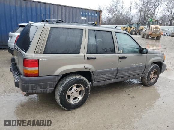 1996 Jeep Grand Cherokee Laredo with VIN 1J4GZ58S9TC172760, listed as a Copart auction lot 86086644 with 220,037 mi miles and Clean Title. Bid and sale history available at carsss.com. Image 3.