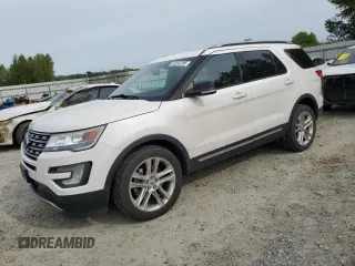 2016 Ford Explorer XLT with VIN 1FM5K8D84GGA10011, listed as a Copart auction lot 56242295 with 63,743 mi miles and Salvage Title. Bid and sale history available at DreamBid. Image 1.