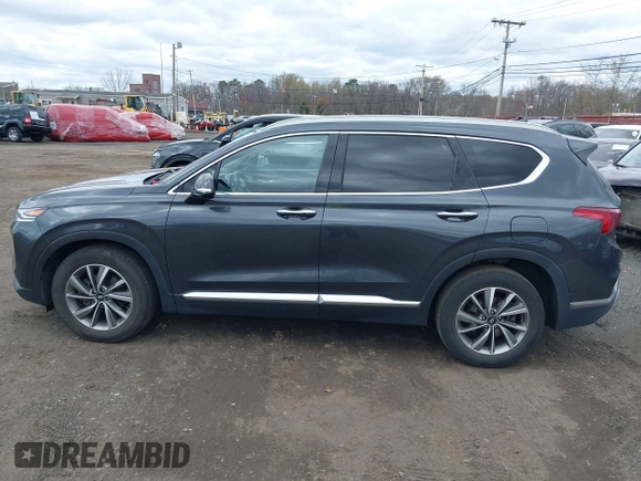 2020 Hyundai Santa Fe SEL with VIN 5NMS3CADXLH247789, listed as a IAAI auction lot 42048642 with 40,483 mi miles. Bid and sale history available at carsss.com. Image 14.
