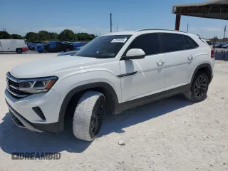 2021 Volkswagen Atlas SE z VIN 1V2JE2CA5MC240542, wystawiony jako Copart lot #53096095 z przebiegiem 117 948 mil mil oraz Nie do naprawy • Non repairable. Historia ofert i sprzedaży dostępna na DreamBid. Obrazek 1.