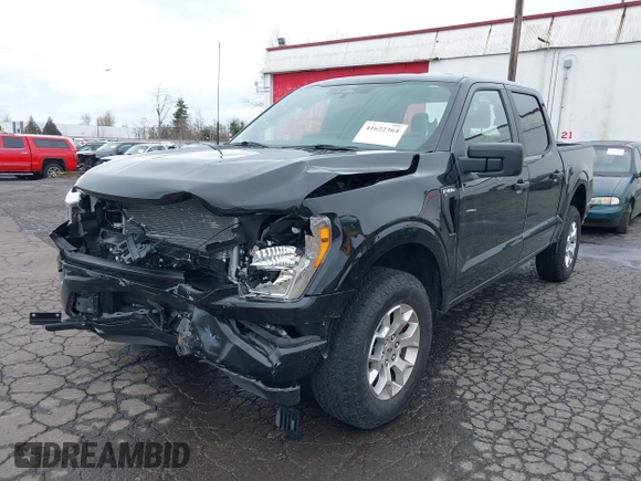 2022 Ford F-150 with VIN 1FTFW1P80NKE97802, listed as a IAAI auction lot 41622364 with Not provided miles and . Bid and sale history available at DreamBid. Image 19.