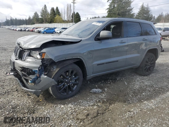 2022 Jeep Grand Cherokee Laredo X with VIN 1C4RJFAG1NC116008, listed as a Copart auction lot 51390785 with 37,213 mi miles and Salvage title. Bid and sale history available at DreamBid. Image 1.