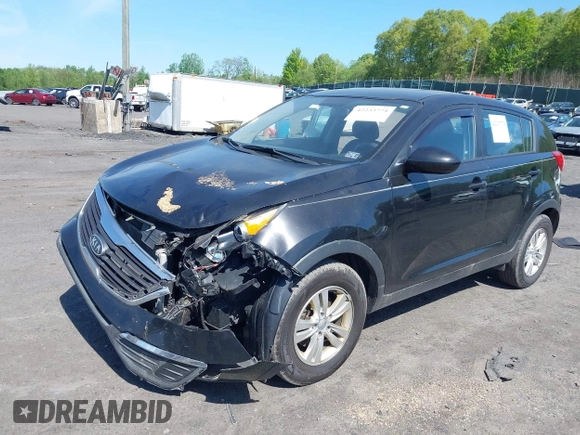 2012 Kia Sportage LX with VIN KNDPB3A28C7187185, listed as a IAAI auction lot 42233774 with 223,235 mi miles and . Bid and sale history available at DreamBid. Image 2.