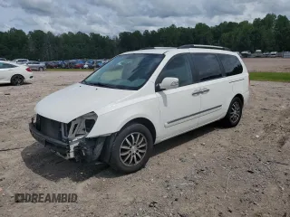 2012 Kia Sedona EX with VIN KNDMH4C76C6438727, listed as a Copart auction lot 65416374 with 210,710 mi miles and Salvage Title. Bid and sale history available at carsss.com. Image 1.