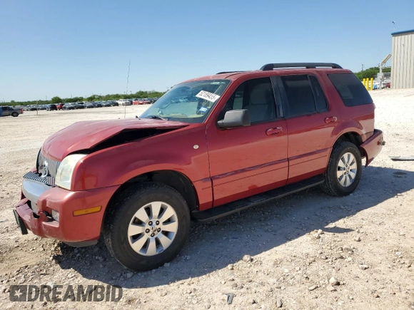 2006 Mercury Mountaineer Convenience with VIN 4M2EU36E06UJ08953, listed as a Copart auction lot 52189455 with 115,681 mi miles and Salvage Title. Bid and sale history available at carsss.com. Image 1.