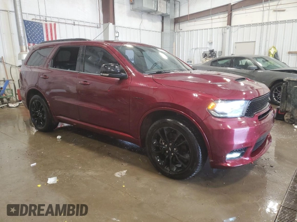 2020 Dodge Durango R/T с VIN 1C4SDJCT3LC395982, выставлен на аукционе Copart как лот 51983815 с пробегом 49 730 миль миль и Списание • Salvage title. История ставок и продаж доступна на DreamBid. Изображение 4.