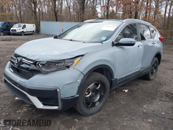 2021 Honda CR-V Touring with VIN 2HKRW2H90MH680172, listed as a IAAI auction lot 41708749 with 26,619 mi miles. Bid and sale history available at carsss.com. Image 6.