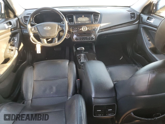 2014 Kia Cadenza Premium with VIN KNALN4D72E5124386, listed as a Copart auction lot 69717124 with 88,740 mi miles and Salvage Title. Bid and sale history available at carsss.com. Image 8.