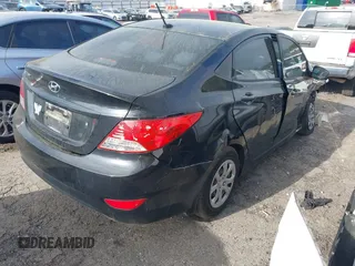 2013 Hyundai Accent GLS with VIN KMHCT4AEXDU433714, listed as a IAAI auction lot 41969028 with 141,170 mi miles and . Bid and sale history available at DreamBid. Image 4.
