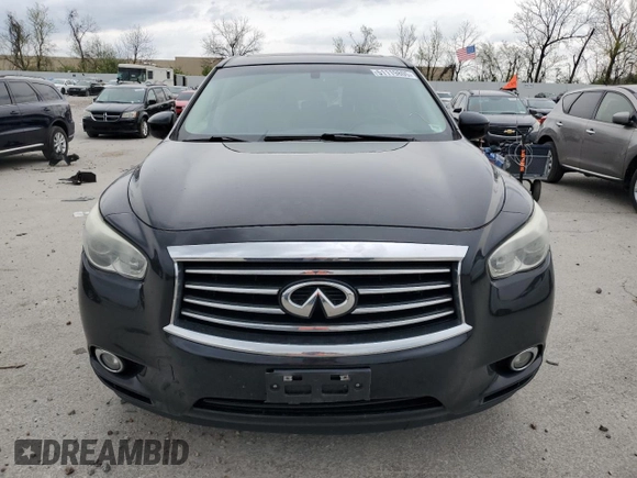2015 Infiniti QX60 with VIN 5N1AL0MM0FC553971, listed as a Copart auction lot 51119805 with 112,169 mi miles and Salvage Title. Bid and sale history available at DreamBid. Image 5.