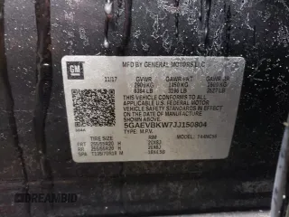 2018 Buick Enclave Premium with VIN 5GAEVBKW7JJ150804, listed as a Copart auction lot 88984715 with 91,897 mi miles and Salvage Title. Bid and sale history available at carsss.com. Image 12.