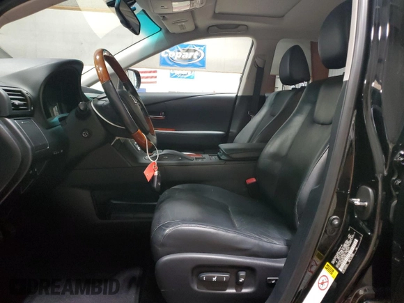 2012 Lexus RX 450h with VIN JTJBC1BA1C2427401, listed as a Copart auction lot 53795875 with 127,947 mi miles and Salvage Title. Bid and sale history available at DreamBid. Image 7.