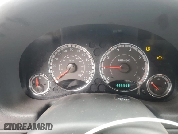 2006 Jeep Liberty Limited with VIN 1J4GL58K36W293062, listed as a Copart auction lot 43575815 with 226,523 mi miles and Clean Title. Bid and sale history available at DreamBid. Image 9.