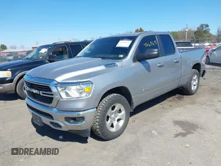 2020 Ram 1500 Big Horn with VIN 1C6SRFBTXLN165027, listed as a IAAI auction lot 41669655 with 62,341 mi miles. Bid and sale history available at carsss.com. Image 17.