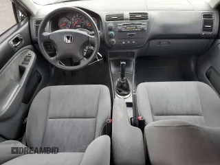2003 Honda Civic EX with VIN 2HGES25713H550231, listed as a Copart auction lot 46478485 with 210,039 mi miles and Salvage Title. Bid and sale history available at DreamBid. Image 8.