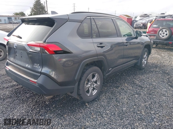 2023 Toyota RAV4 Hybrid XLE with VIN JTMRWRFV2PD201561, listed as a IAAI auction lot 41576987 with 30,417 mi miles. Bid and sale history available at carsss.com. Image 4.