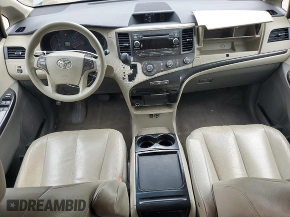 2011 Toyota Sienna LE AAS with VIN 5TDKK3DCXBS126391, listed as a Copart auction lot 62604005 with 252,346 mi miles and Salvage title. Bid and sale history available at DreamBid. Image 8.